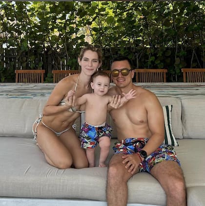 Daniel Noboa y Lavinia Valbonesi comparten fotos familiares en redes sociales