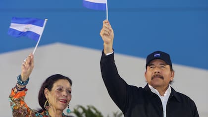 Daniel Ortega y Rosario Murillo