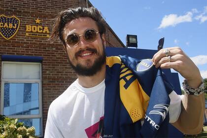 Daniel Osvaldo, envuelto en un escándalo antes de debutar en Boca