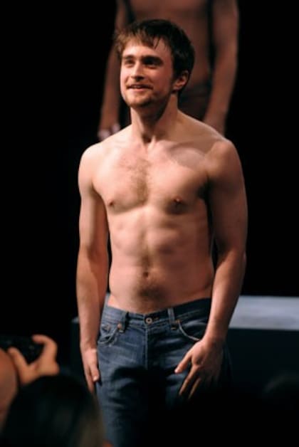 Daniel Radcliffe en su presentación en Broadway.