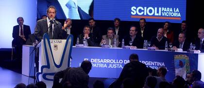 Llamó la atención la ausencia de representantes de La Cámpora ayer en Parque Norte