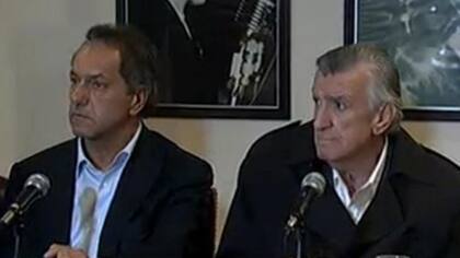 Daniel Scioli y José Luis Gioja
