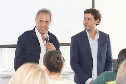 Daniel Scioli y Juan Ibarguren.
