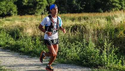 Daniel Simbrón, ganador de los 60km