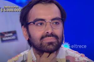 Daniel tiene 34 años, es preceptor de un colegio nocturno y participó de Los 8 escalones de los 2 millones (Foto: Captura)
