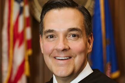 Daniel Traynor fue el juez encargado de la determinación (Foto: North Dakota Court System)