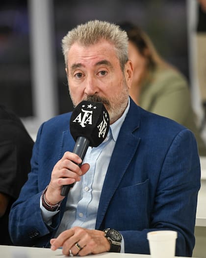 Daniel Vila, activo en la AFA: respalda a Tapia, pero también tiene diferencias en temas vinculados con el estatuto, la comunicación, el arbitraje y las controvertidas SAD