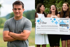 Su novia ganó más de 60 millones de euros en la lotería, pero tomó una decisión que lo devastó