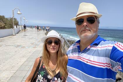 Daniel y Julieta en España.