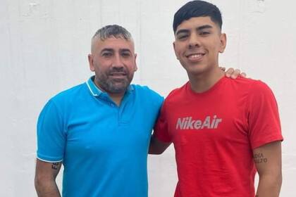 Daniel y Rodrigo Paez firmarán el último papel para ser padre e hijo (Foto gentileza Rodrigo Paez)