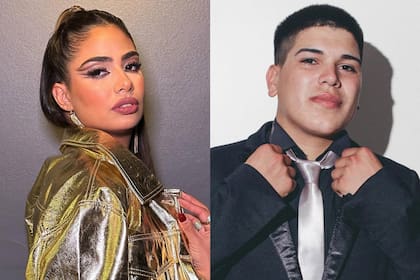 Daniela Celis acompaña de manera incondicional a su expareja (Foto: Instagam/@danielacelis01 @thi4go_km)