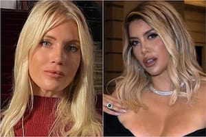 La mujer de Maxi López reveló cómo es su vínculo con Wanda y el exfutbolista interrumpió para hacer una aclaración