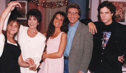 Daniela en Son de diez, con Silvia Montanari, Florencia Peña, Claudio García Satur y Federico Olivera