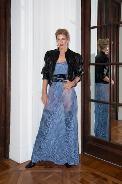 Daniela Urzi en la presentación de Haidi Clair