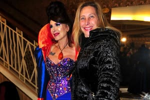 Karina Milei fue a ver el show de una cantante que fue novia de su hermano y bailó en el palco