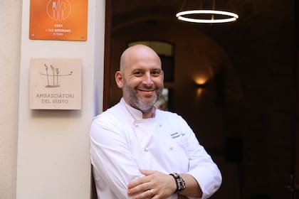 Daniele Citeroni, chef del premiado Osteria Ophis