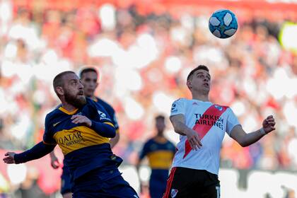 Daniele de Rossi llegó a Boca en julio del 2019, jugó siete partidos y se retiró en el club en enero del 2020