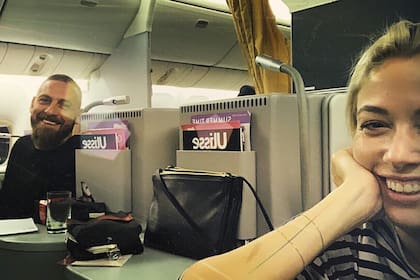 Daniele De Rossi llegó a la Argentina para incorporarse a Boca.