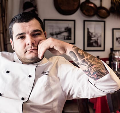 Daniele Pinna, responsable de La Locanda