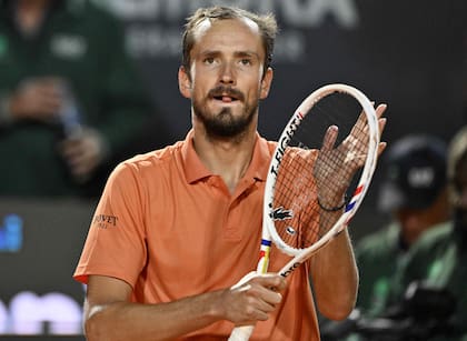 Daniil Medvedev eliminó a Thiago Tirante del Masters 1000 de Roma