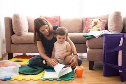 Danise Berger y Luciana, listas para la salita de 1