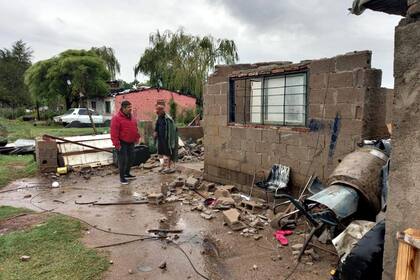 Daños por el temporal en Río Cuarto