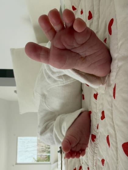 Dante nasceu na Espanha em 9 de fevereiro e agora revolucionou a vida de seus pais ao trazer amor