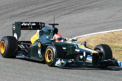 Petrov en acción: el ruso privó a Alonso de obtener su tercera corona en 2010.
