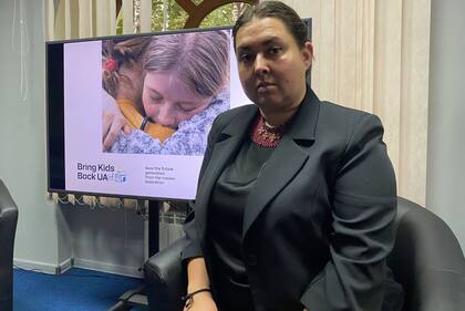 Daria Herasymchuk, comisionada presidencial para los Derechos del Niño y la Rehabilitación infantil de Ucrania