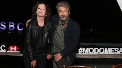 Darín y su mujer Florencia, en un evento realizado en Punta del Este