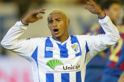 Darío Silva vistió los colores de Málaga entre 1999 y 2003