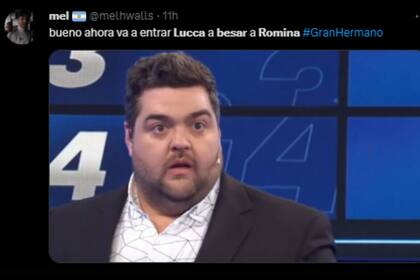 Dario Barassi ejemplificó la reacción de muchos al escuchar el fallido de Santiago del Moro (Captura Twitter)