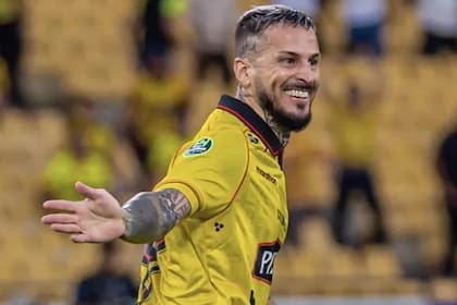 Darío Benedetto, ex-Boca, es una de las figuras de Barcelona de Ecuador