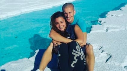 Darío Benedetto y Noelia Pons se casaron en el 2014