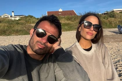Darío Cvitanich e Ivana Figueiras, en una de las últimas fotos juntos (Foto: Instagram/@figueirasivana)