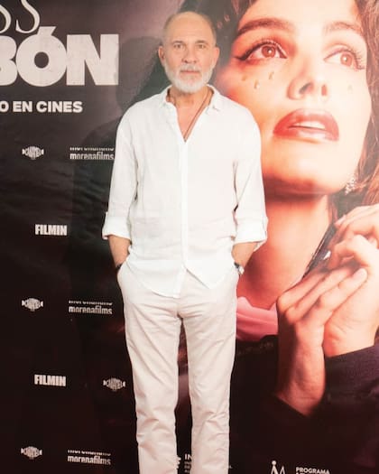Darío Grandinetti también dijo presente en la première celebrada en Cinesa Proyecciones: su hija, Laura, forma parte del elenco.