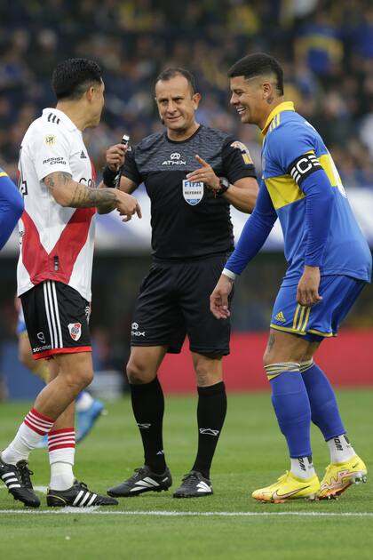 Darío Herrera, de un Boca vs. River anterior a Córdoba, para Talleres vs. Belgrano.