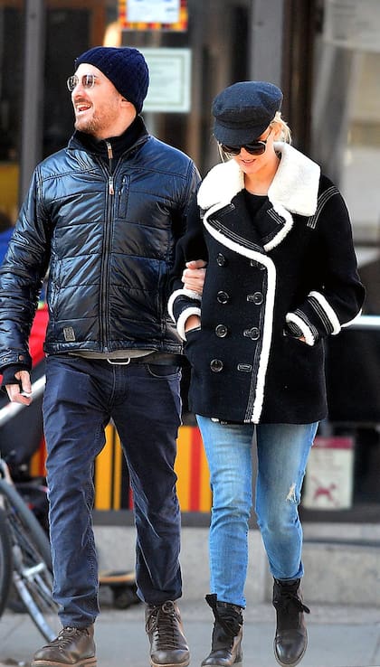 Darren Aronofsky y Jennifer Lawrence, de paseo por Nueva York