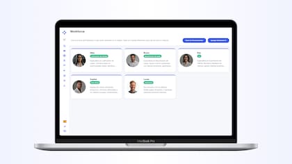 Darwin IA tiene diferentes agentes de inteligencia artificial según el tipo de trabajo que se requiera