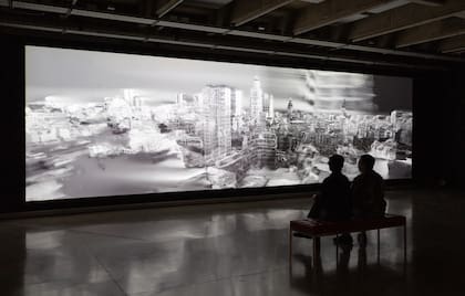 "Datos helados" presenta la información como una materia viva