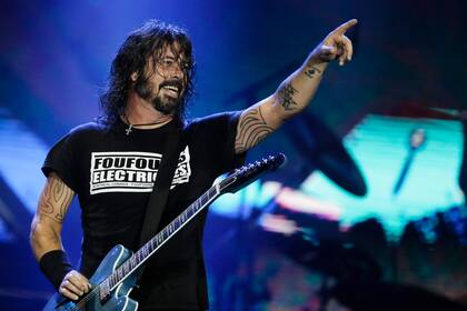 Dave Grohl, el ex Nirvana que se convirtió en líder de Foo Fighters, una de las bandas de rock de mayor convocatoria a nivel mundial