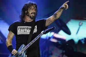 Dave Grohl, el líder de la banda Foo Fighters reveló cuál es el disco que menos le gusta (Crédito: Associated Press/Leo Correa)