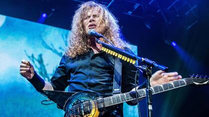 Dave Mustaine, al frente de Megadeth
