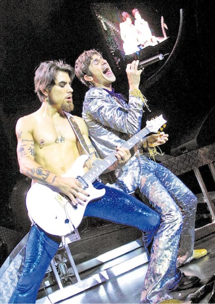 Dave Navarro y Perry Farrell, en vivo en otros tiempos