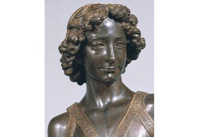 No existe consenso sobre cuál es el retrato de Da Vinci. El que se supone más antiguo es una escultura (llamada David) realizada por su maestro, Verrocchio