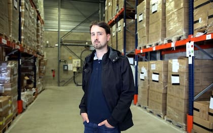 David Balland, el empresario que fue secuestrado junto a su esposa.