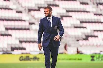 David Beckham es uno de los copropietarios del Inter Miami en la actualidad