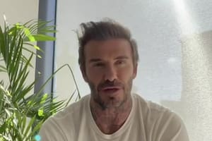 Beckham le cedió su Instagram a una médica ucraniana que trabaja en el sótano del hospital