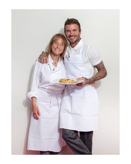 David Beckham mostró que es un apasionado de la cocina (Foto: Instagram/@
therivercafelondon)