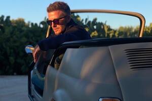 El altercado con el auto que descolocó a David Beckham en pleno Qatar